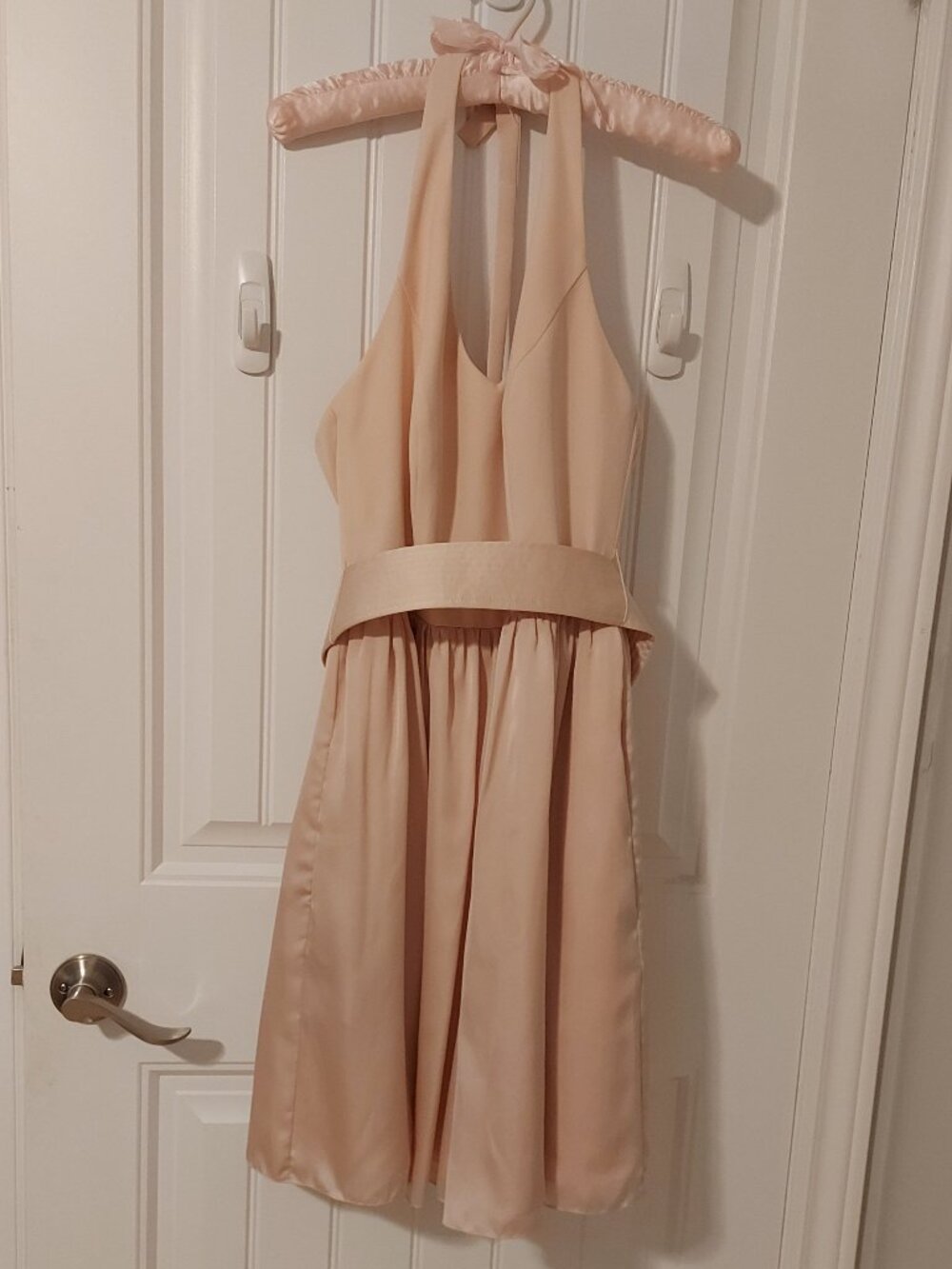Vera Wang ballerina-inspired blush dress